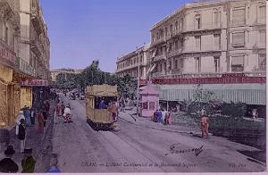 ORAN 1900 BD SEGUIN ET L HOTEL CONTINENTAL